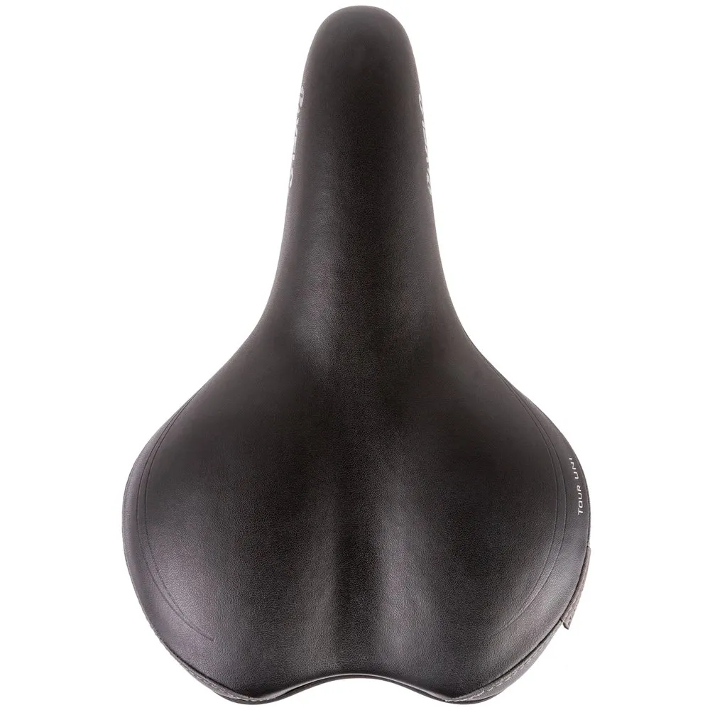 Velo Tour Uni Cykelsadel, Black, 271mm