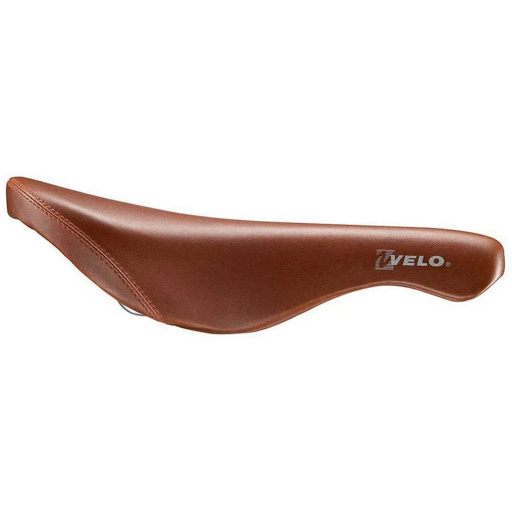Velo Vl1369 Titanium Cykelsadel, Brown, 140mm