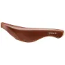 Velo Vl1369 Titanium Cykelsadel, Brown, 140mm