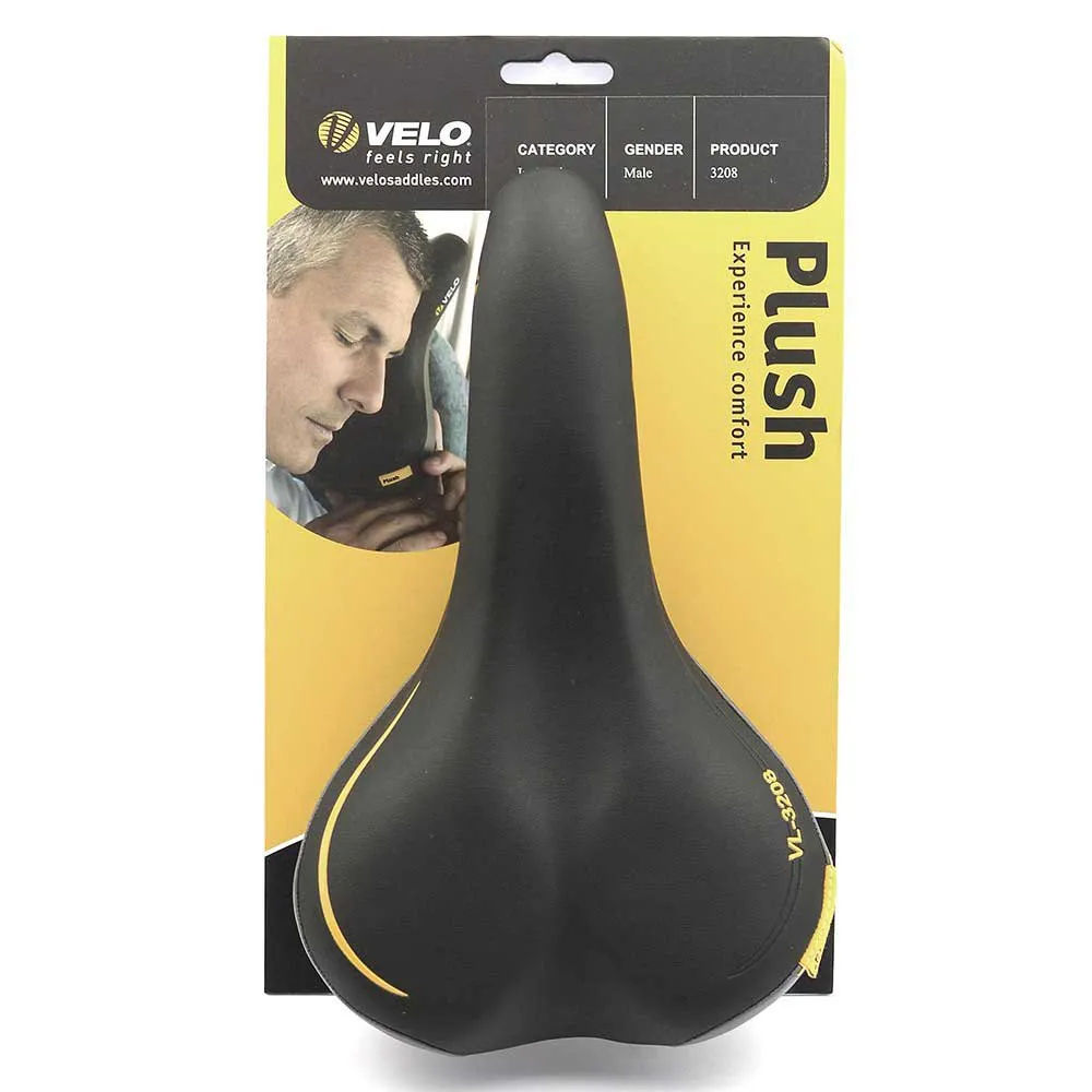 Velo Vl3208 Cykelsadel, Black, 158mm