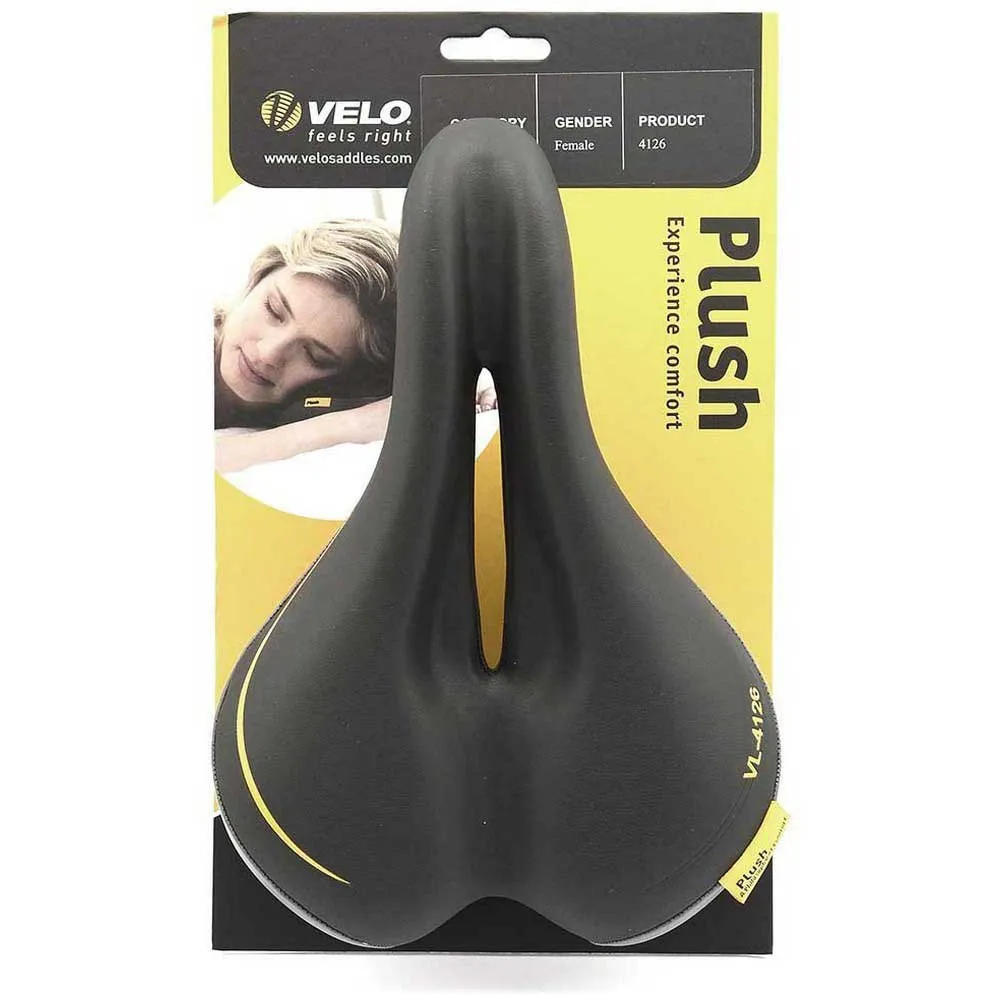 Velo Vl4126 Cykelsadel, Black, 174mm
