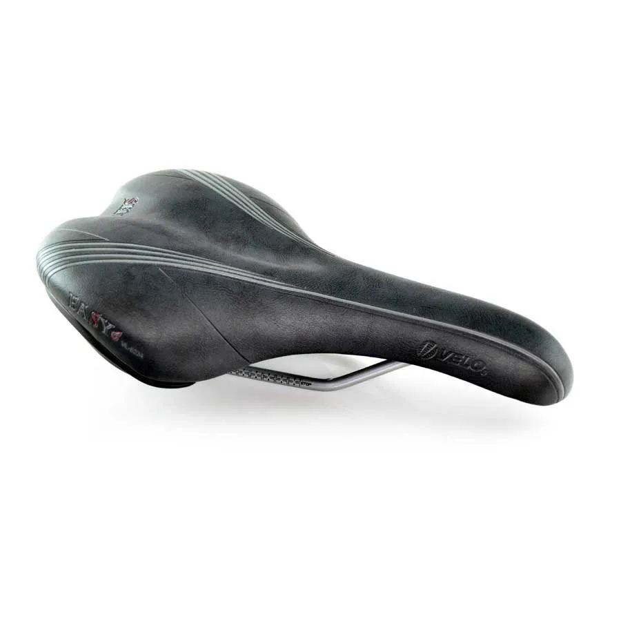 Velo Vl6234 Cykelsadel, Black, 183mm