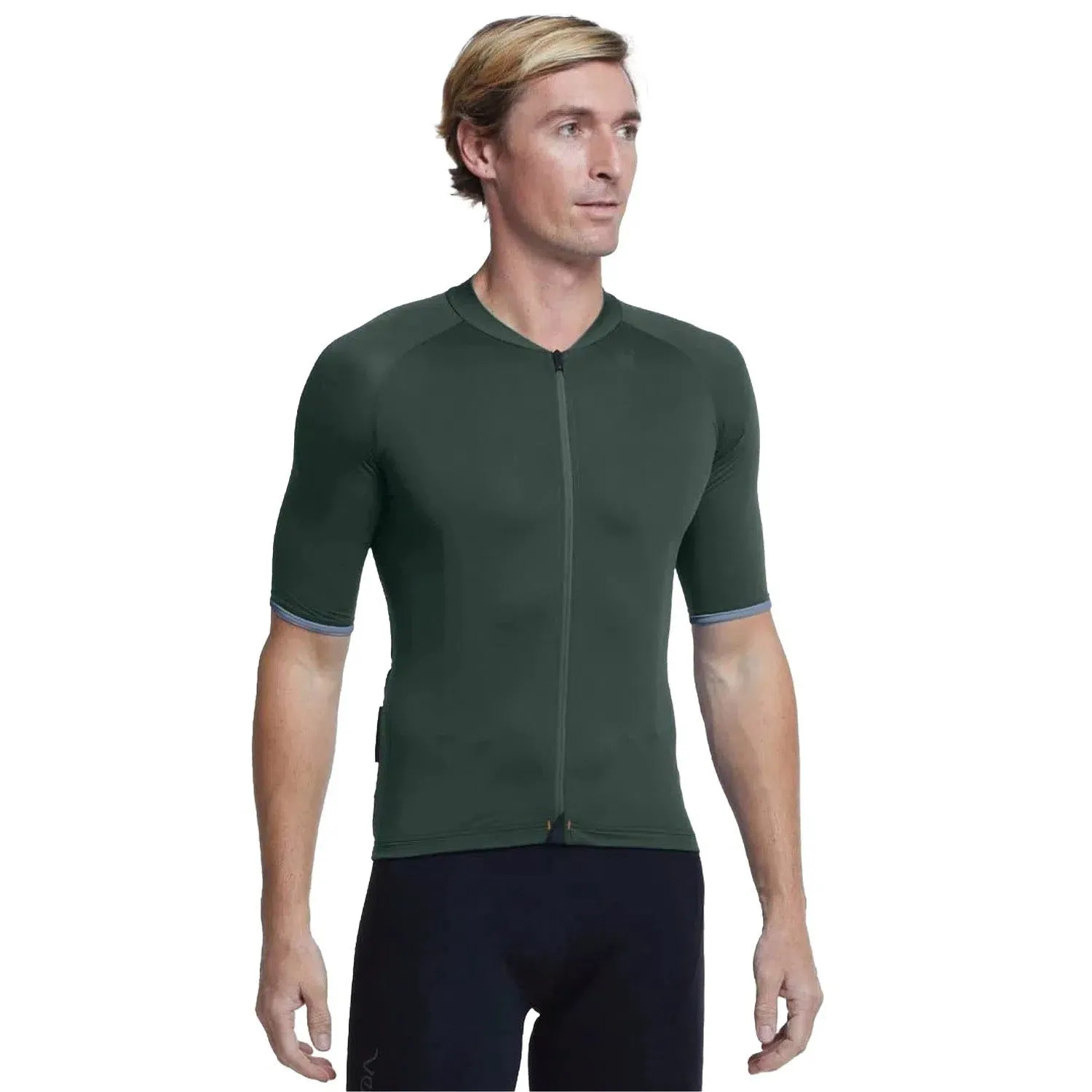 Velocio Signature Jersey Mens, Dark Olive Velocio Signature Jersey Mens, Dark Olive