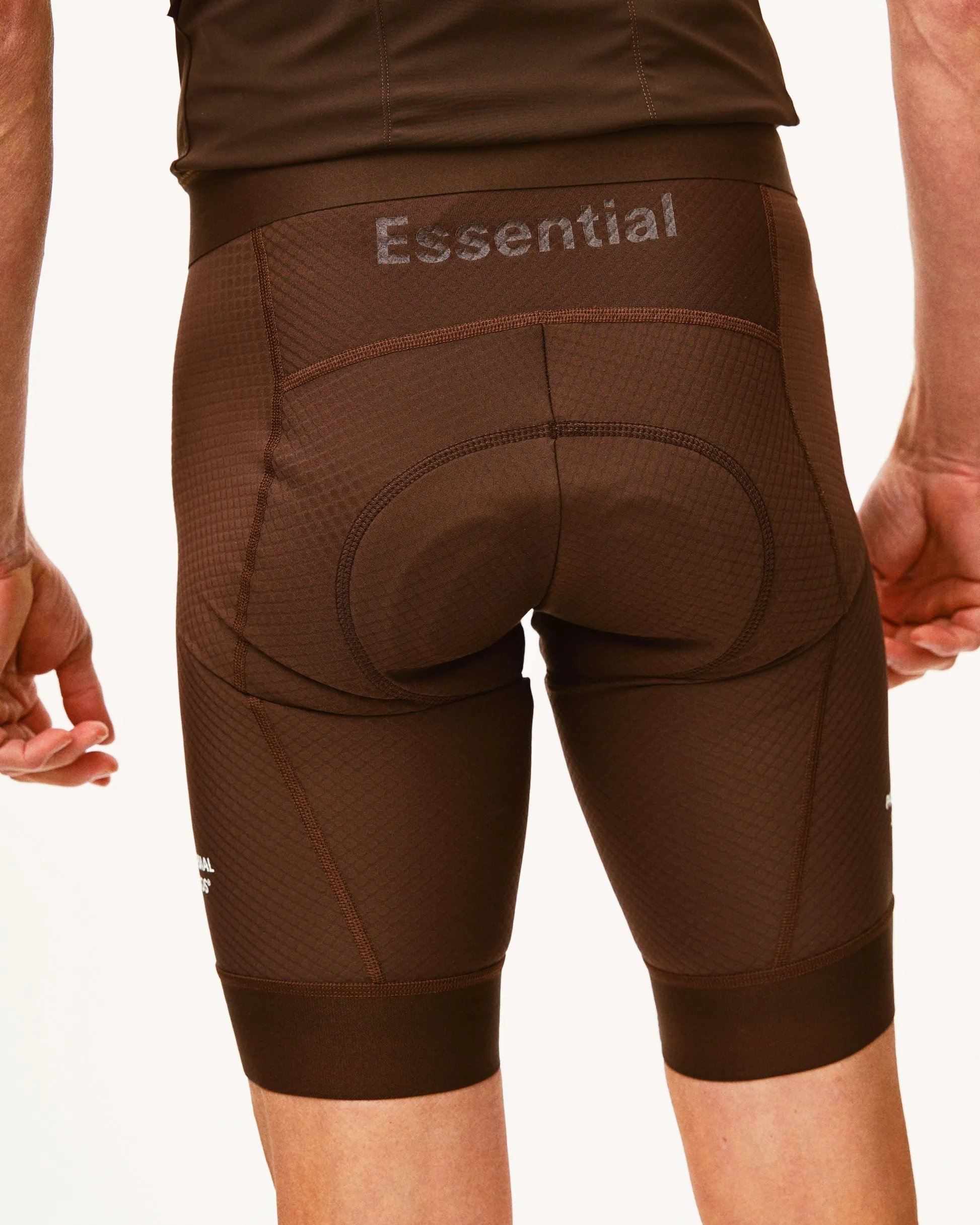 Velodrom CC Essential Bib Shorts, Light Brown Velodrom CC Essential Bib Shorts, Light Brown
