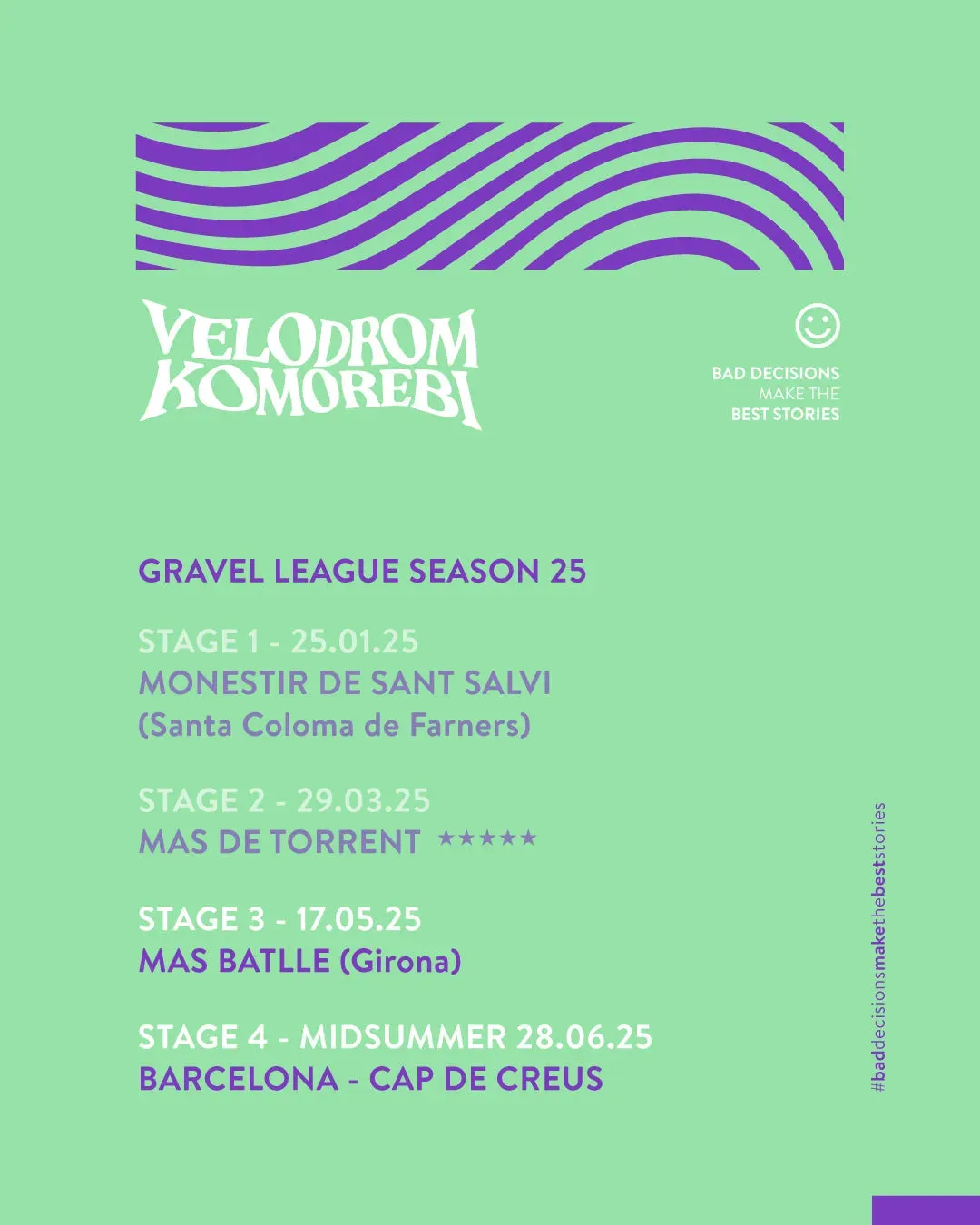 Velodrom CC Komorebi Gravel Series 2025 Velodrom CC Komorebi Gravel Series 2025