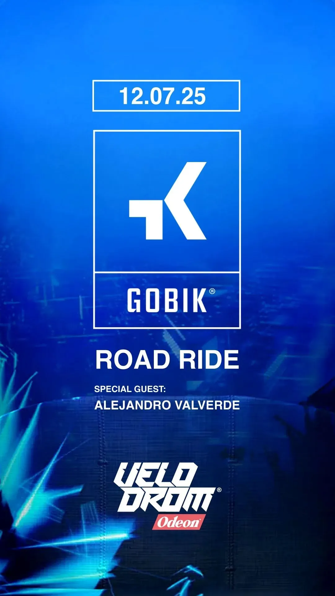 Velodrom CC Velodrom x Gobik with Alejandro Valverde, Velodrom odeon Velodrom CC Velodrom x Gobik with Alejandro Valverde, Velodrom odeon