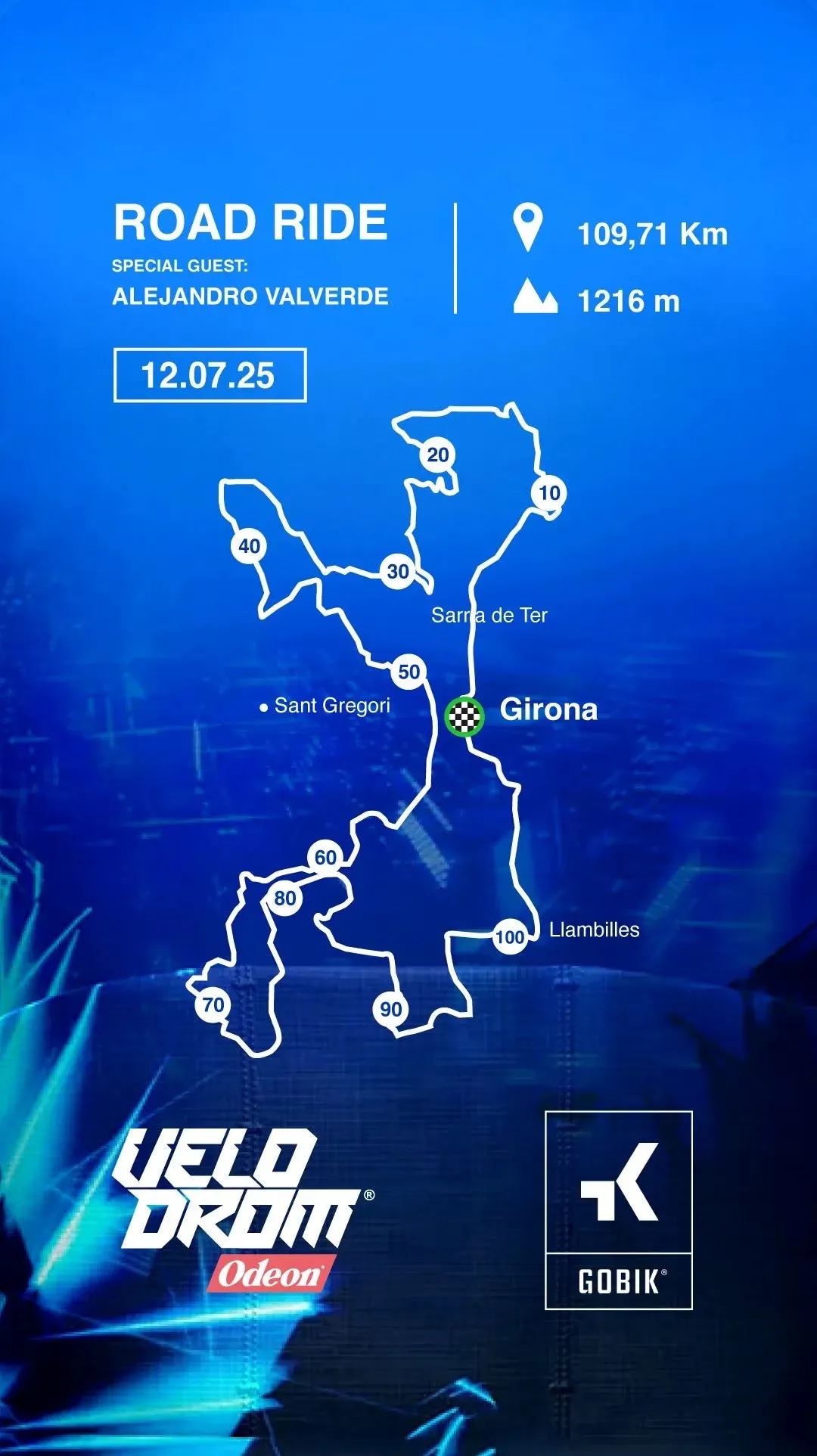 Velodrom CC Velodrom x Gobik with Alejandro Valverde, Velodrom odeon Velodrom CC Velodrom x Gobik with Alejandro Valverde, Velodrom odeon