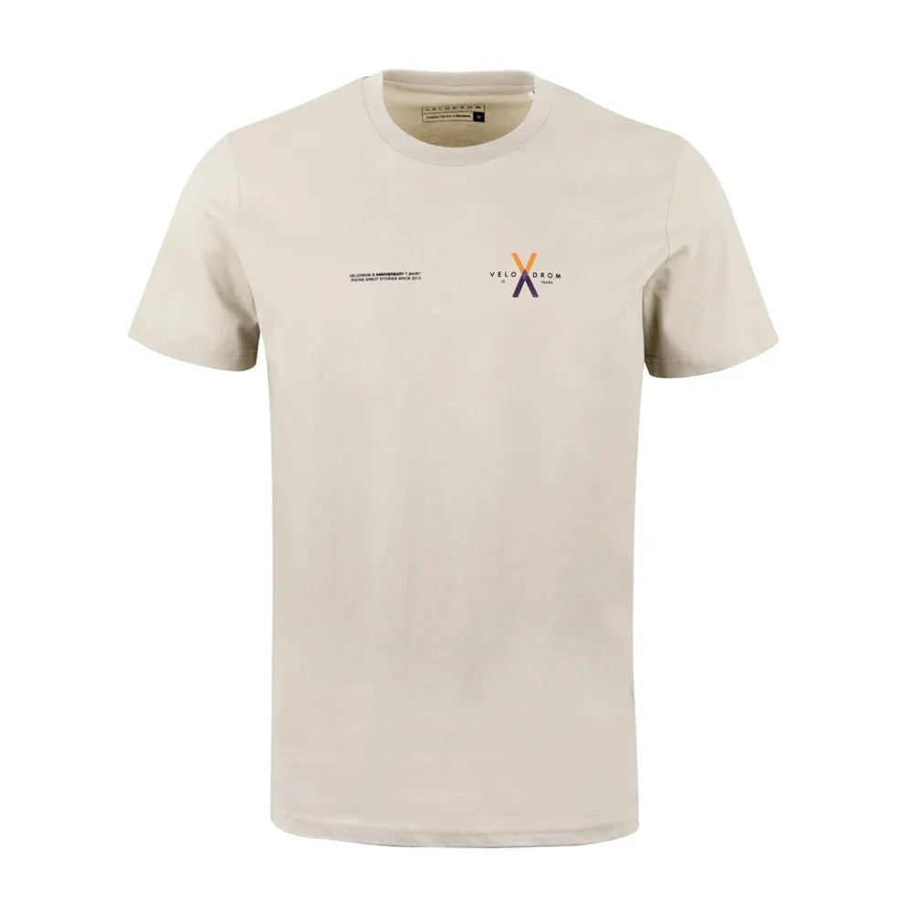Velodrom VCC 10 Years Tshirt, Beige