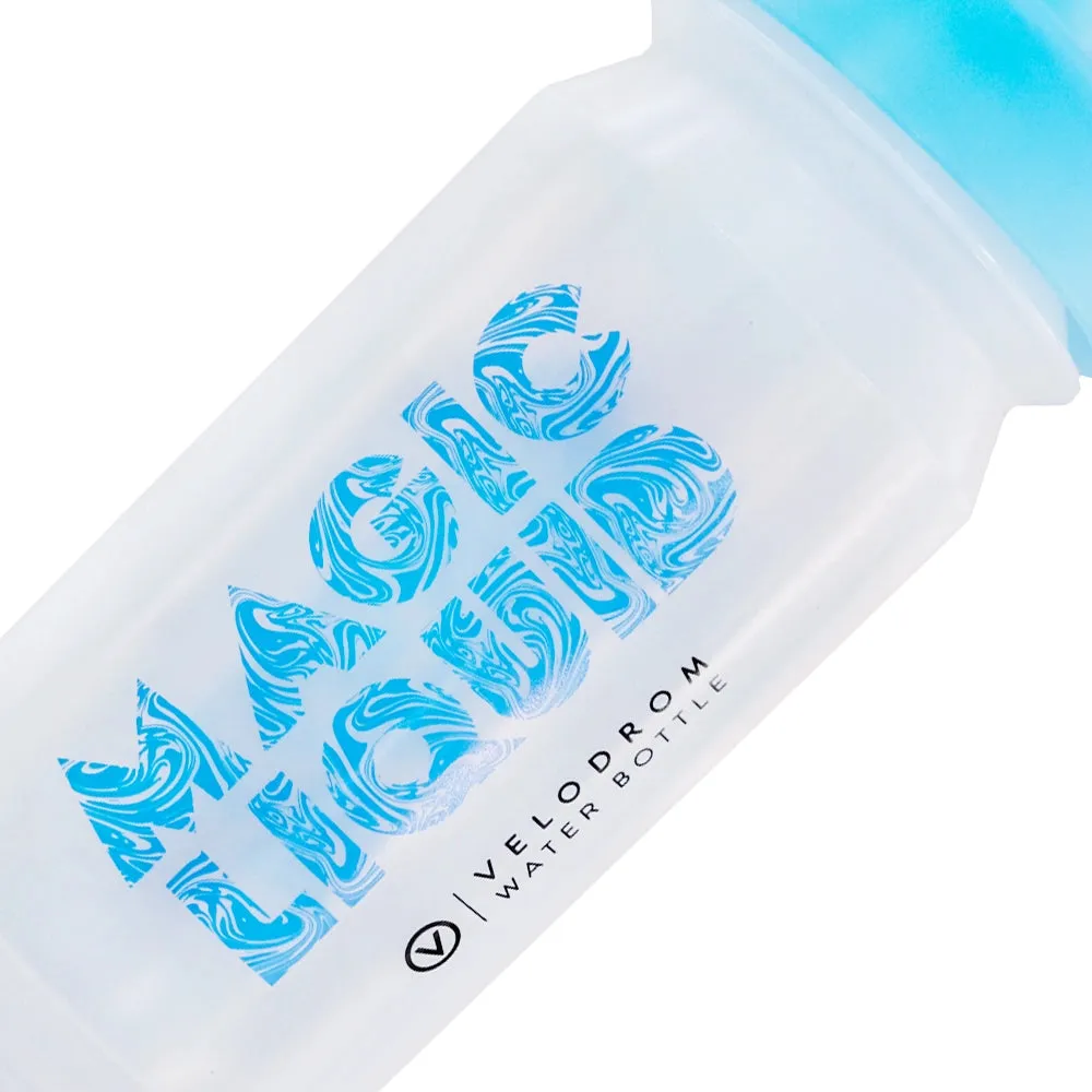 Velodrom VCC Bidon Magic, Transparent/Light Blue 3.0 Velodrom VCC Bidon Magic, Transparent/Light Blue 3.0