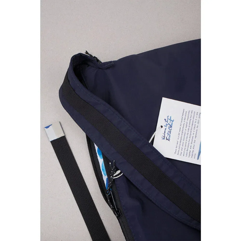 Velodrom VCC VELODROM by LASER Forat del Vent Sacoche Bag, Navy