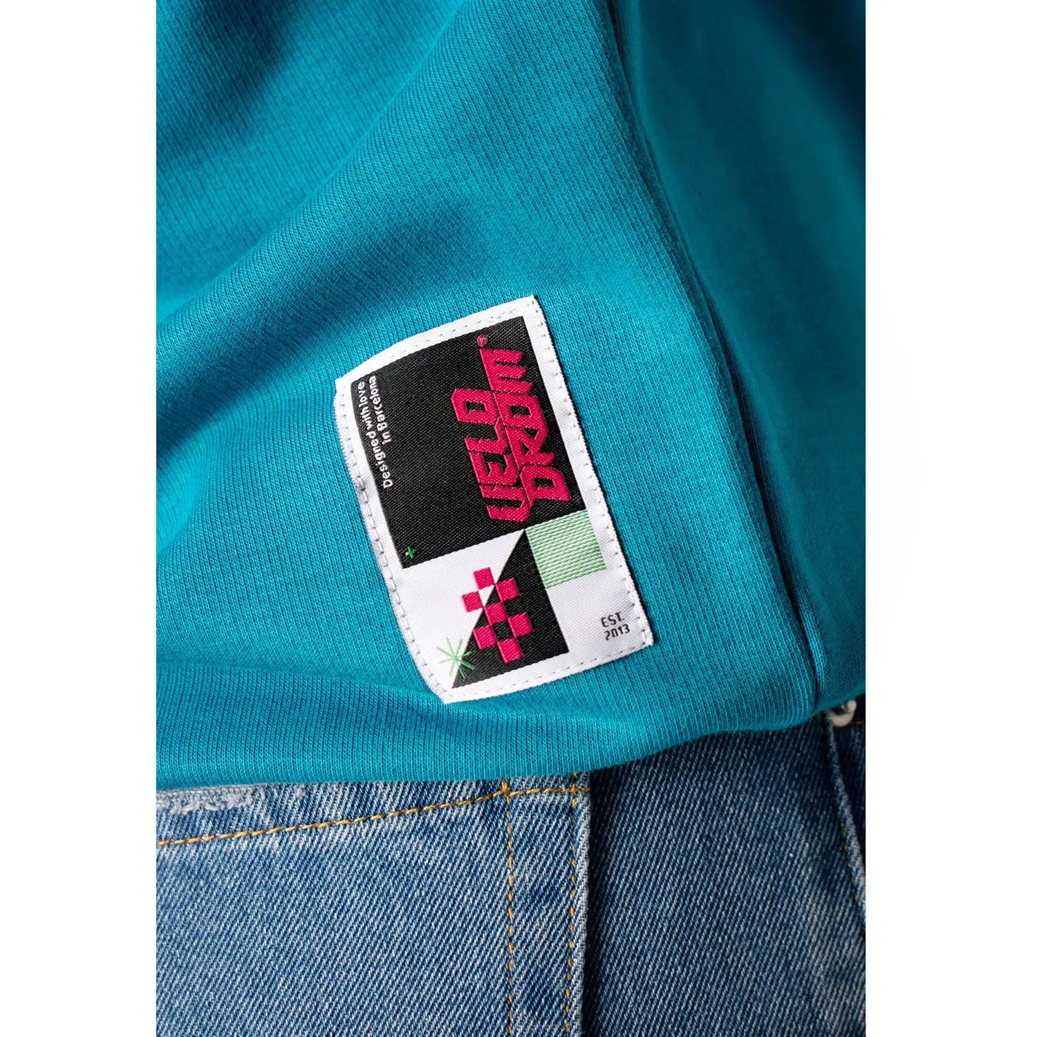 Velodrom VCC VELODROM Casual Embroided Logo Sweatshirt Velodrom VCC VELODROM Casual Embroided Logo Sweatshirt