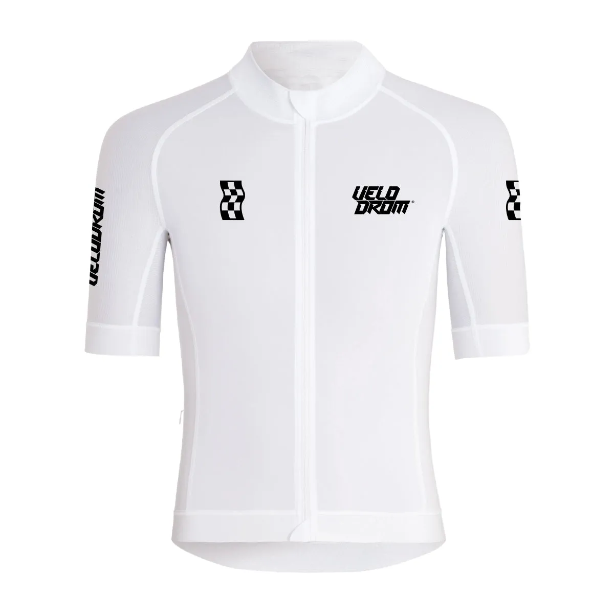 Velodrom VCC VELODROM RaceDay 1.0 Jersey, Racing White Velodrom VCC VELODROM RaceDay 1.0 Jersey, Racing White