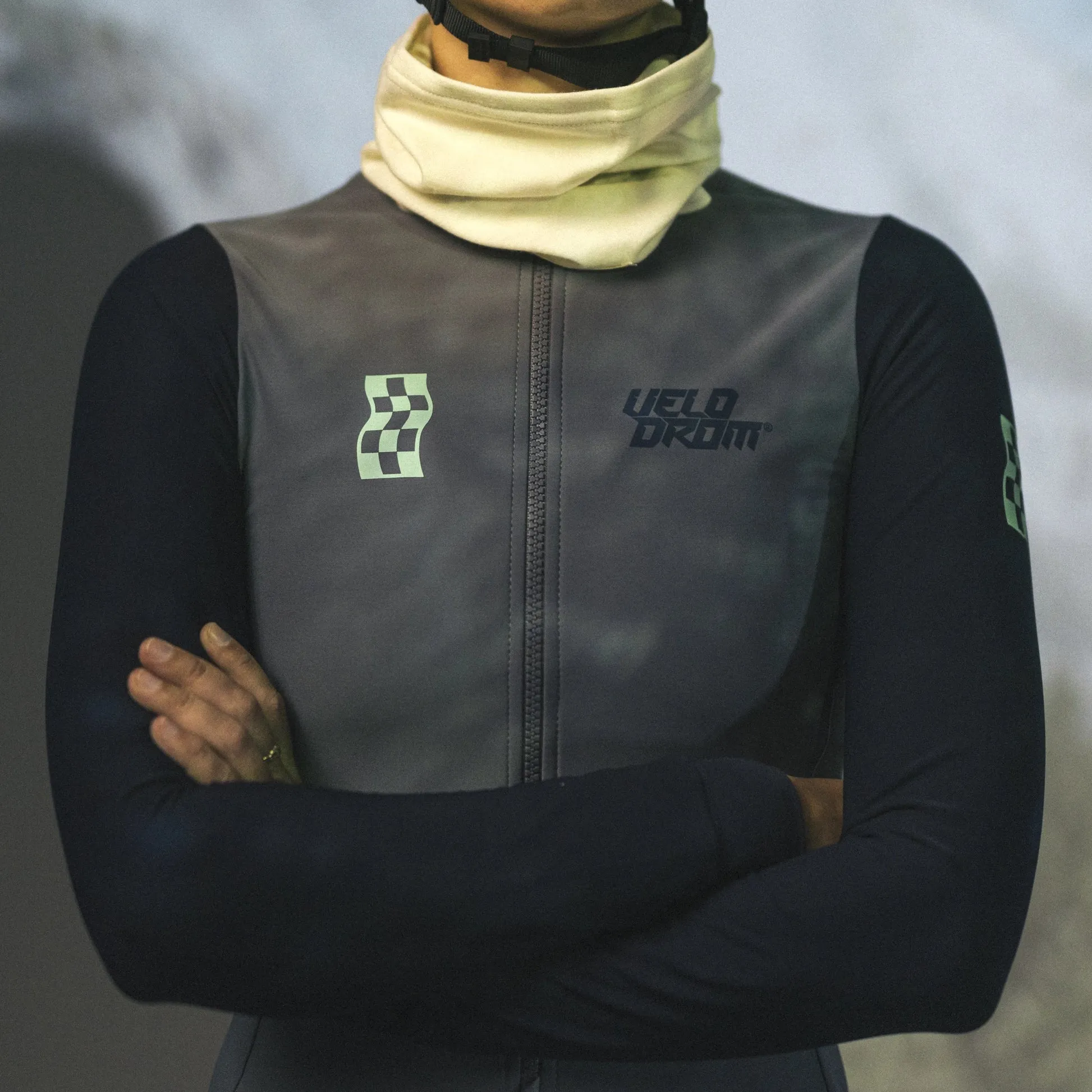 Velodrom VCC VELODROM RaceDay Thermal Long Sleeve Jersey Velodrom VCC VELODROM RaceDay Thermal Long Sleeve Jersey