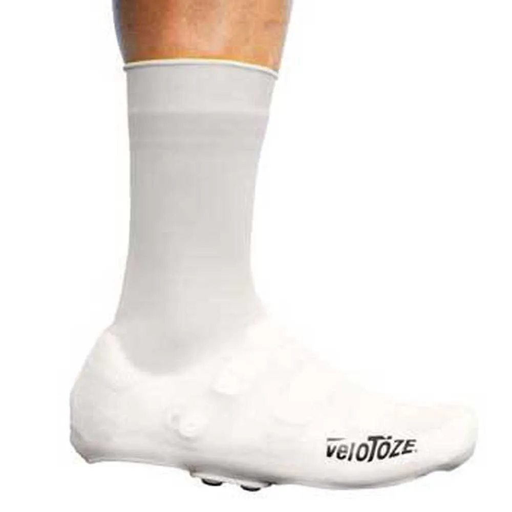 veloToze Tall Silicone Galoscher Refurbished, White veloToze Tall Silicone Galoscher Refurbished, White