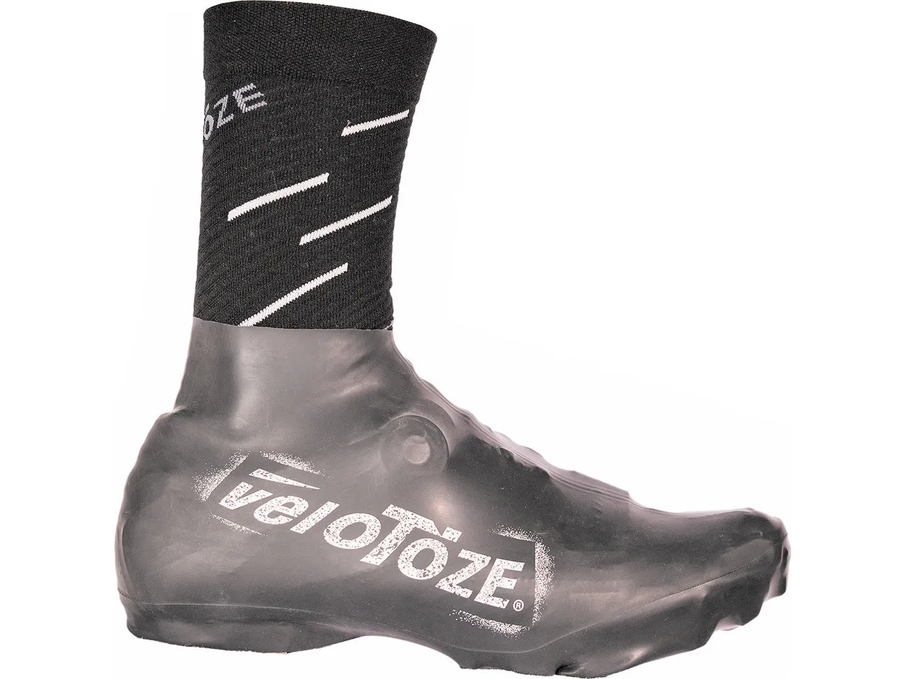veloToze Überschuhe MTB kurz, Black
