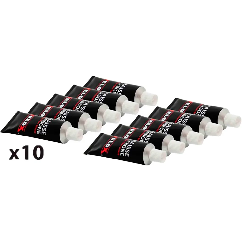 VELOX Carbon Fiber Fett 25g 10 Enheter, Black, One Size