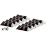 VELOX Carbon Fiber Fett 25g 10 Enheter, Black, One Size