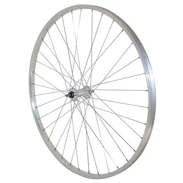 VELOX S42651 Screwed Freewheel 5-7s 650c Landsvägscykelns Bakhjul, Silver, 10 x 135mm