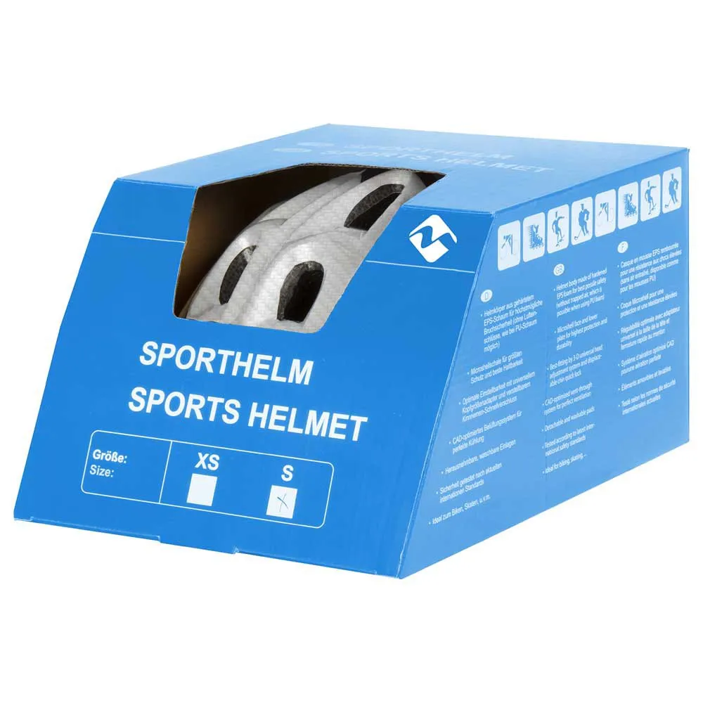 Ventura Active Hjälm, White carbon