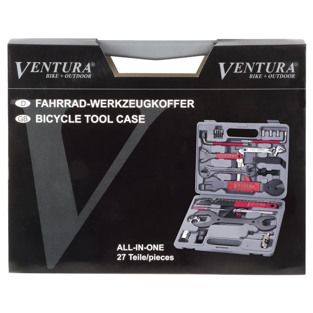 Ventura All In One 37 Verktygssats, Black / grey / silver, One Size Ventura All In One 37 Verktygssats, Black / grey / silver, One Size