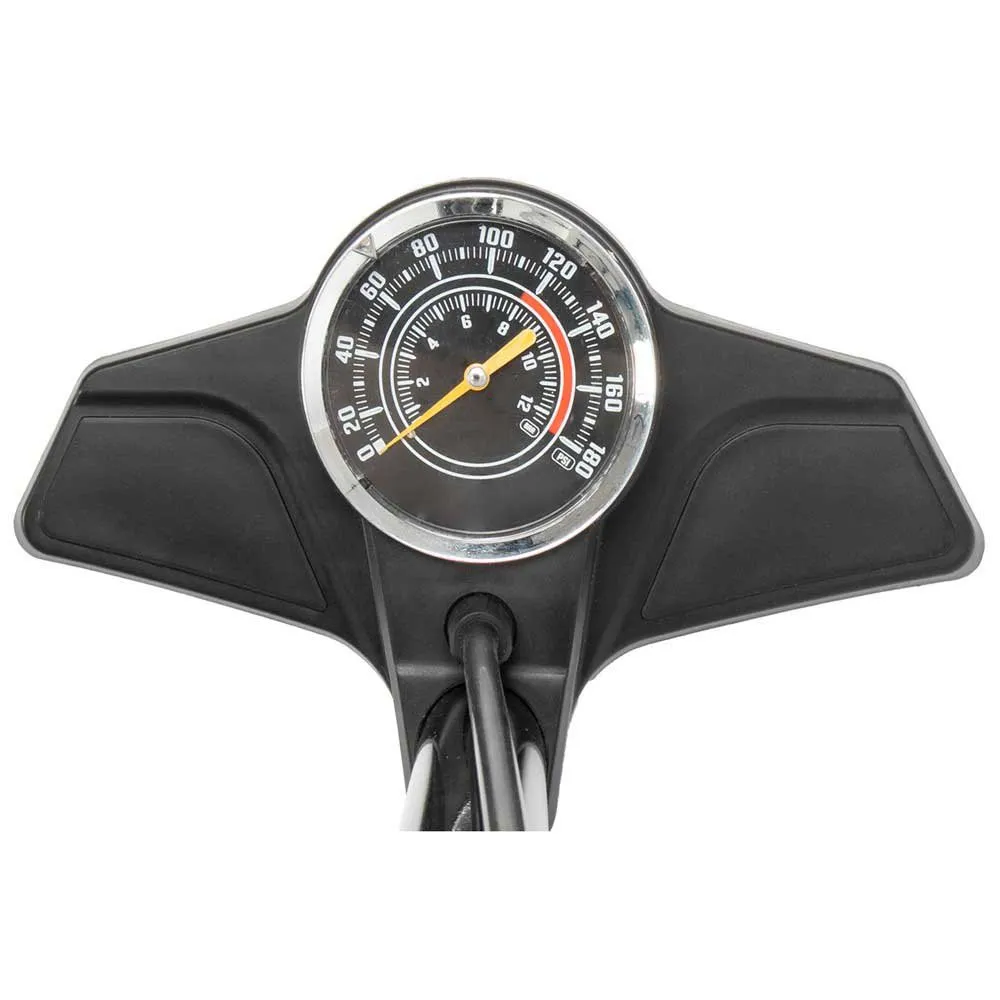 Ventura Metal Cykelpump, Black, 120psi Ventura Metal Cykelpump, Black, 120psi