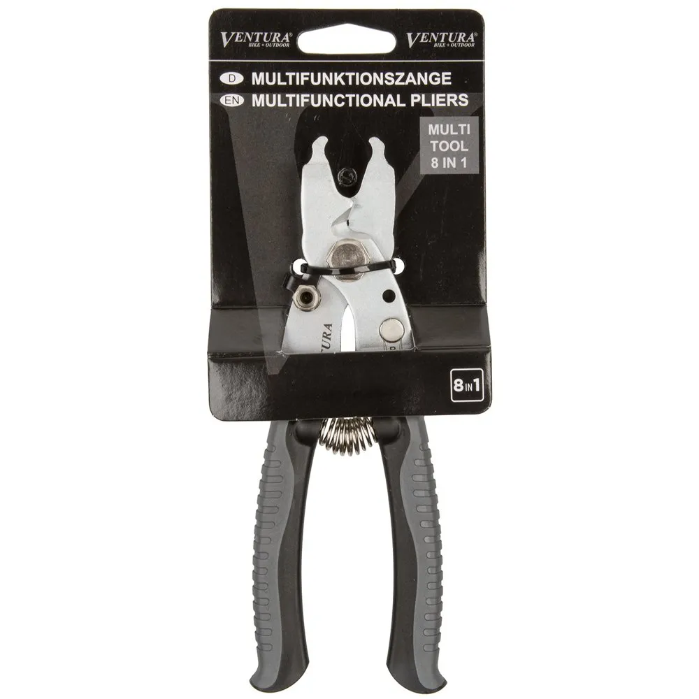 Ventura Verktyg Multi 8 In 1, Black / grey, One Size Ventura Verktyg Multi 8 In 1, Black / grey, One Size