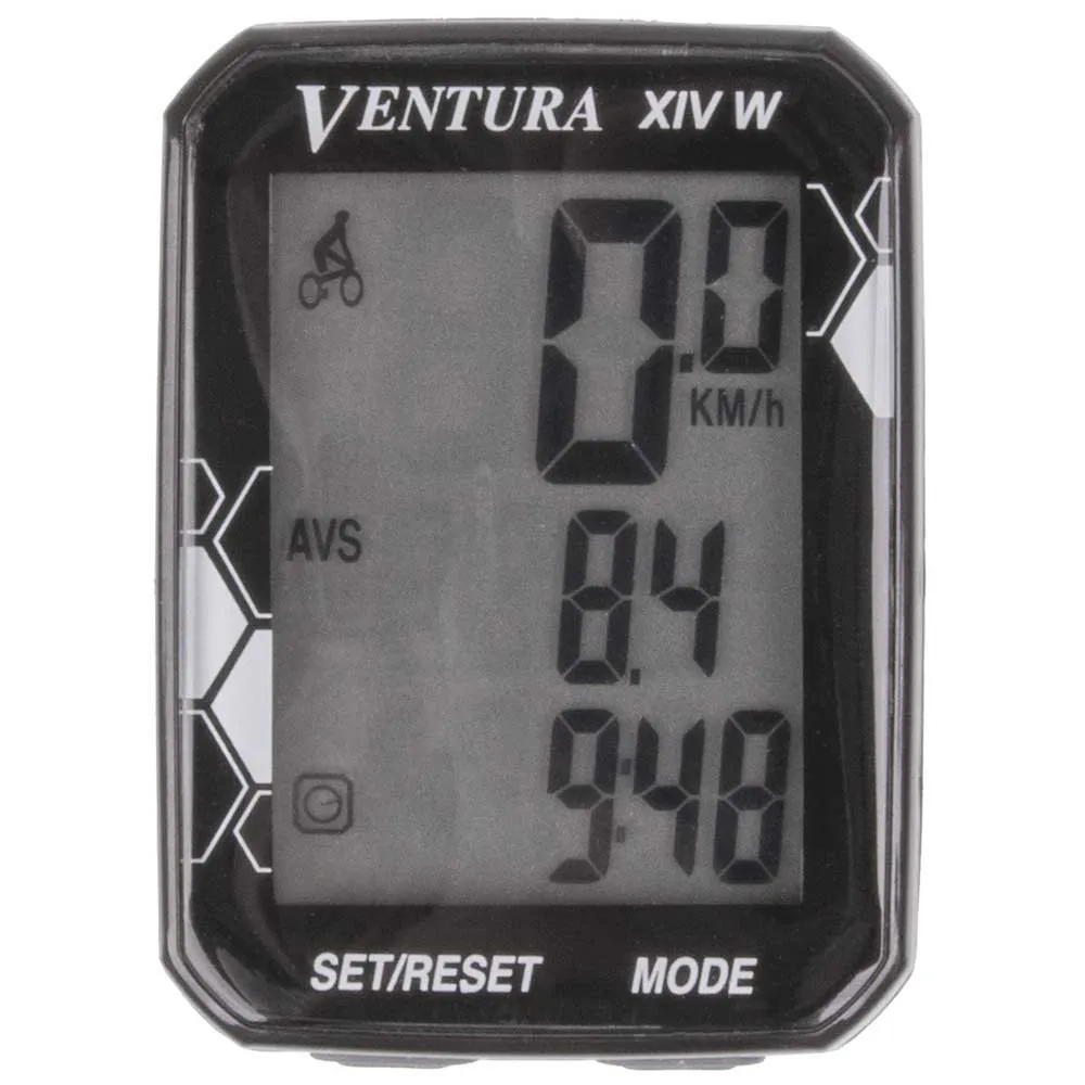 Ventura Xiv Wireless Cykeldator, Black, One Size