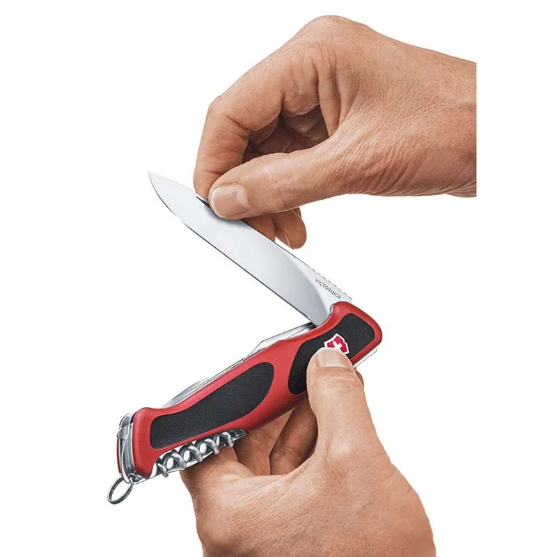 Victorinox Ranger 55 Grip Multiverktyg, Red / black, 130mm