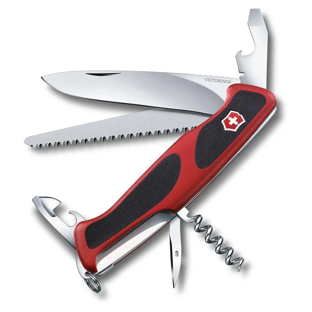 Victorinox Ranger 55 Grip Multiverktyg, Red / black, 130mm