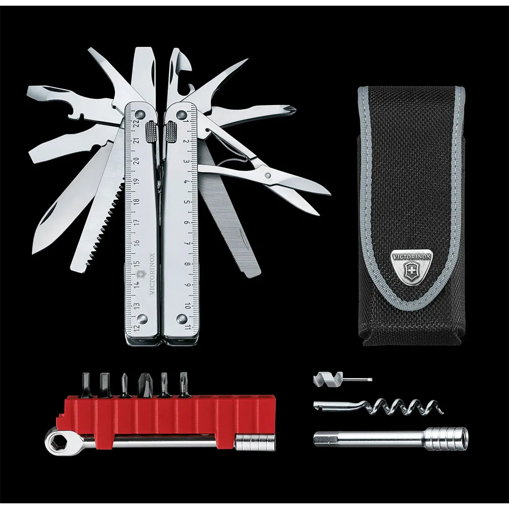 Victorinox Schweiziskt Verktyg X Plus Spärrhake, Grey, One Size