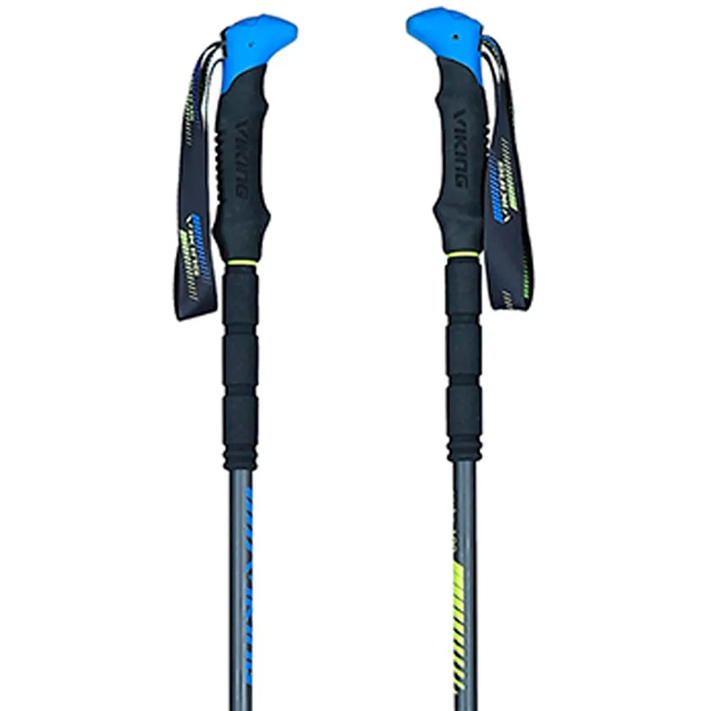 Viking Carbo Lite Stavar, Lime / blue, One Size
