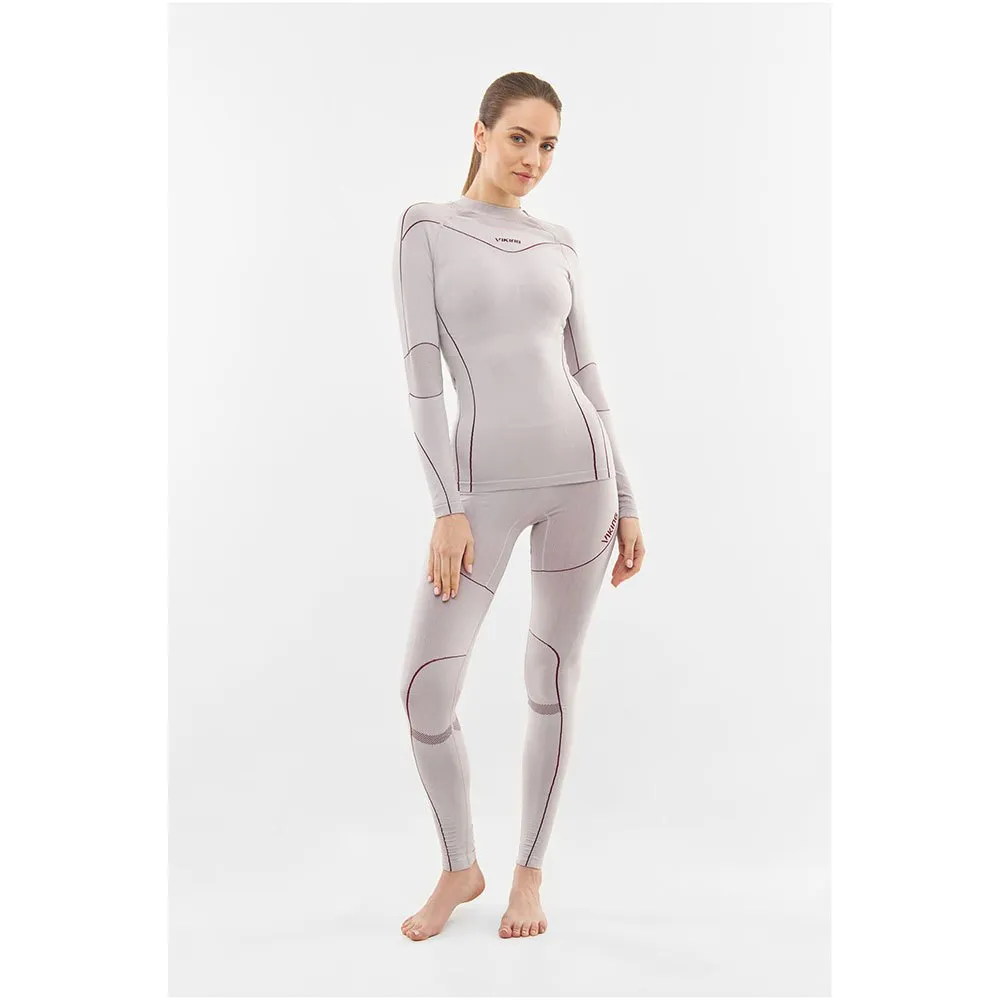 Viking Gaja Turtle Neck Baslager Set, Grey
