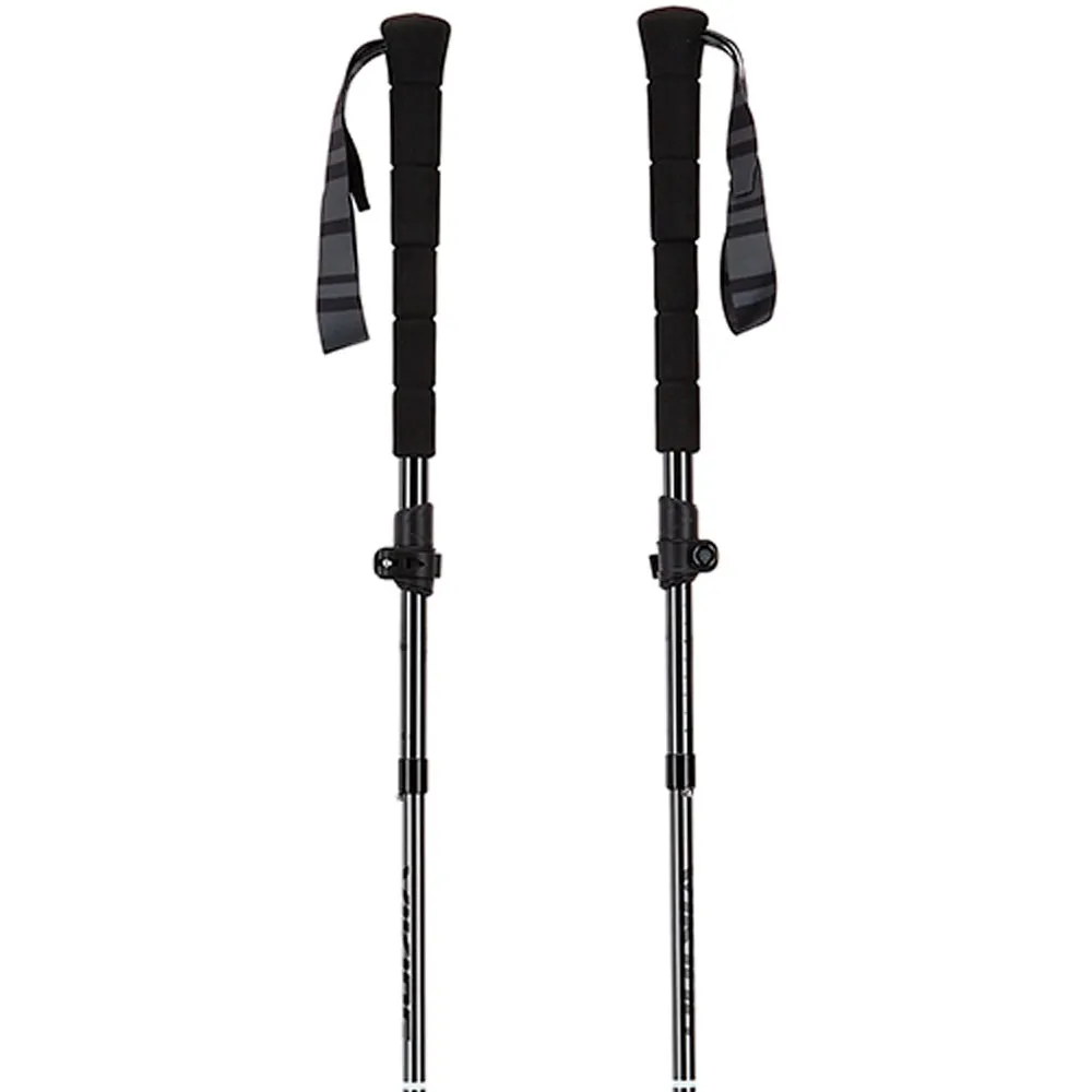 Viking Kettera Pro Long Grip Stavar, Black / gray, One Size