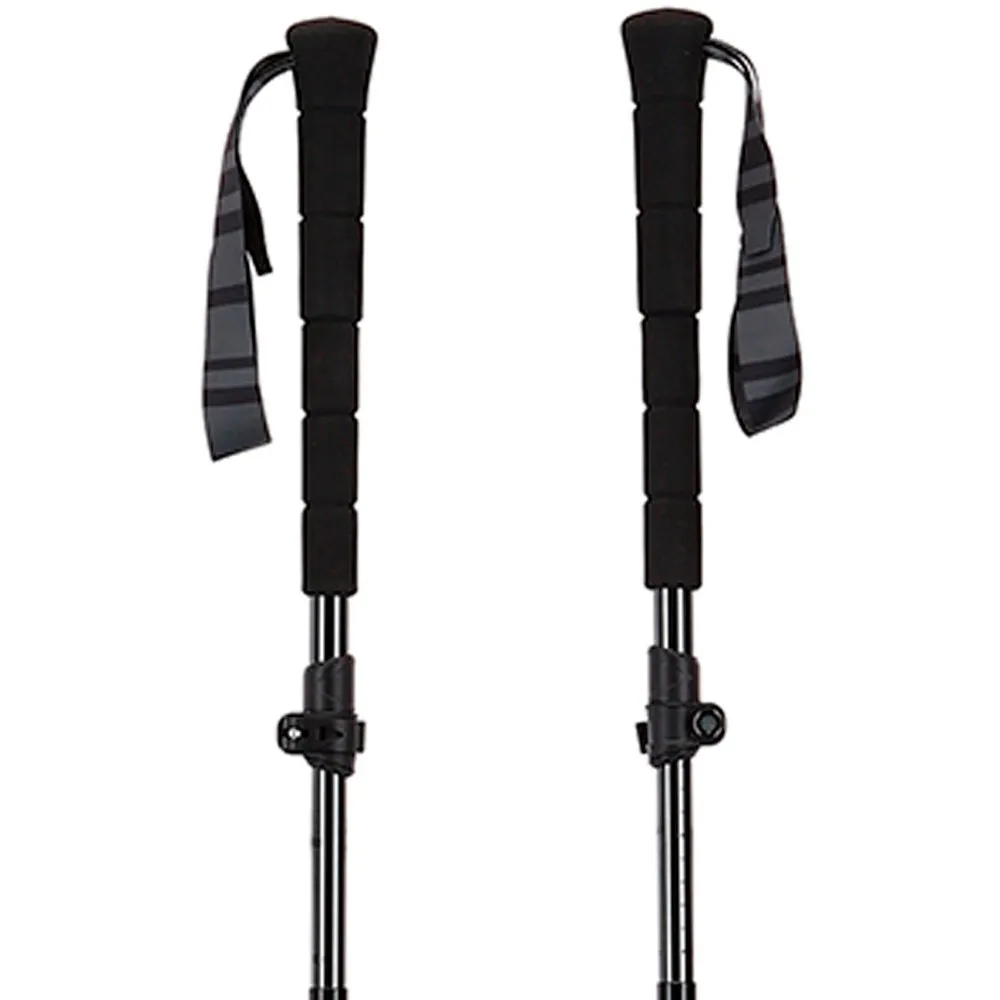 Viking Kettera Pro Long Grip Stavar, Black / gray, One Size