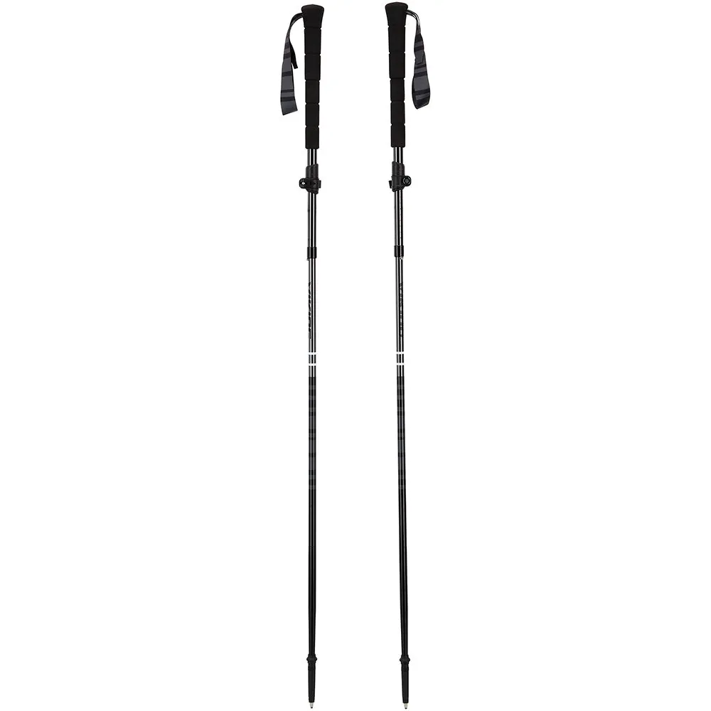 Viking Kettera Pro Long Grip Stavar, Black / gray, One Size
