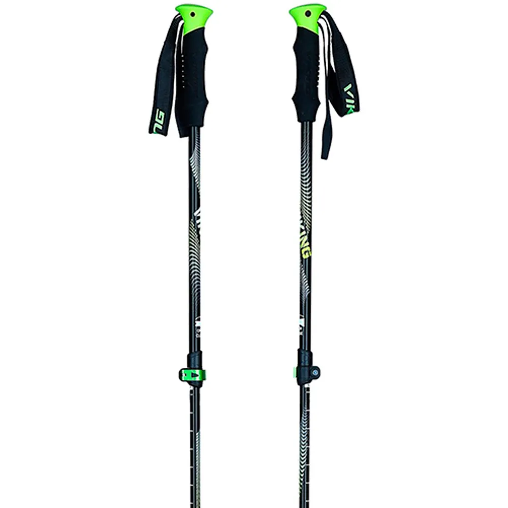 Viking Kivi Stavar, Black / lime, One Size
