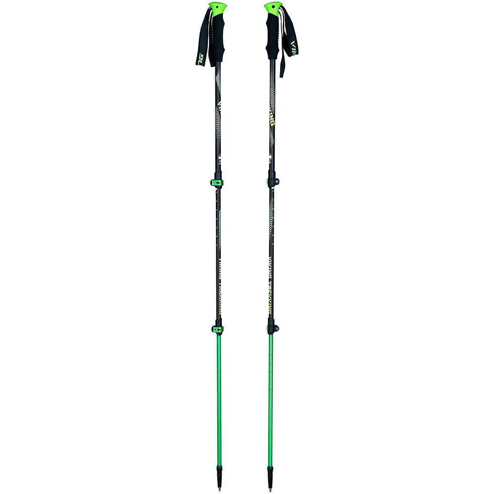 Viking Kivi Stavar, Black / lime, One Size