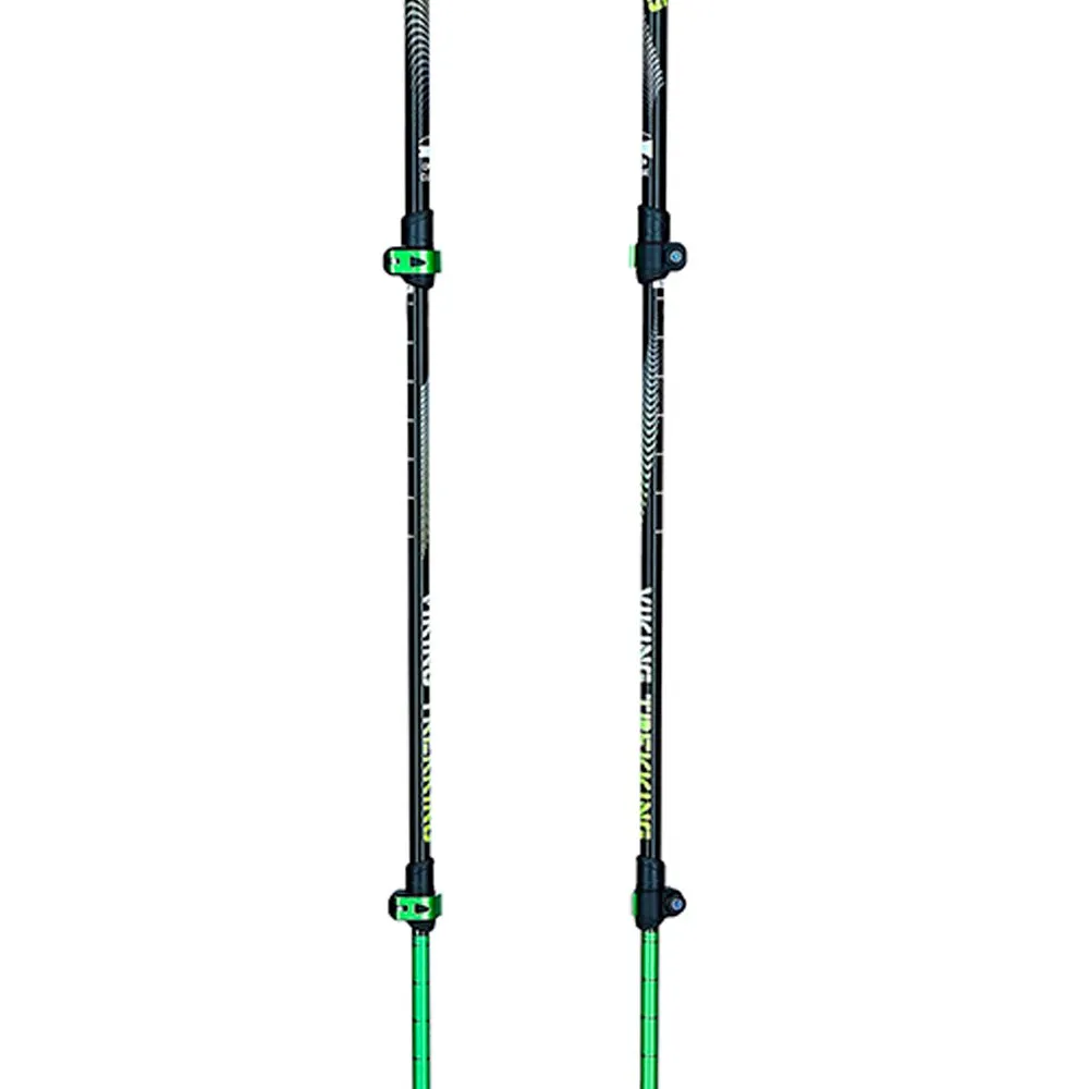 Viking Kivi Stavar, Black / lime, One Size
