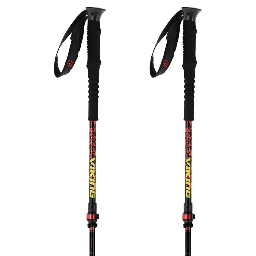 Viking Lhotse 2.0 Stavar, Black, 65-135cm
