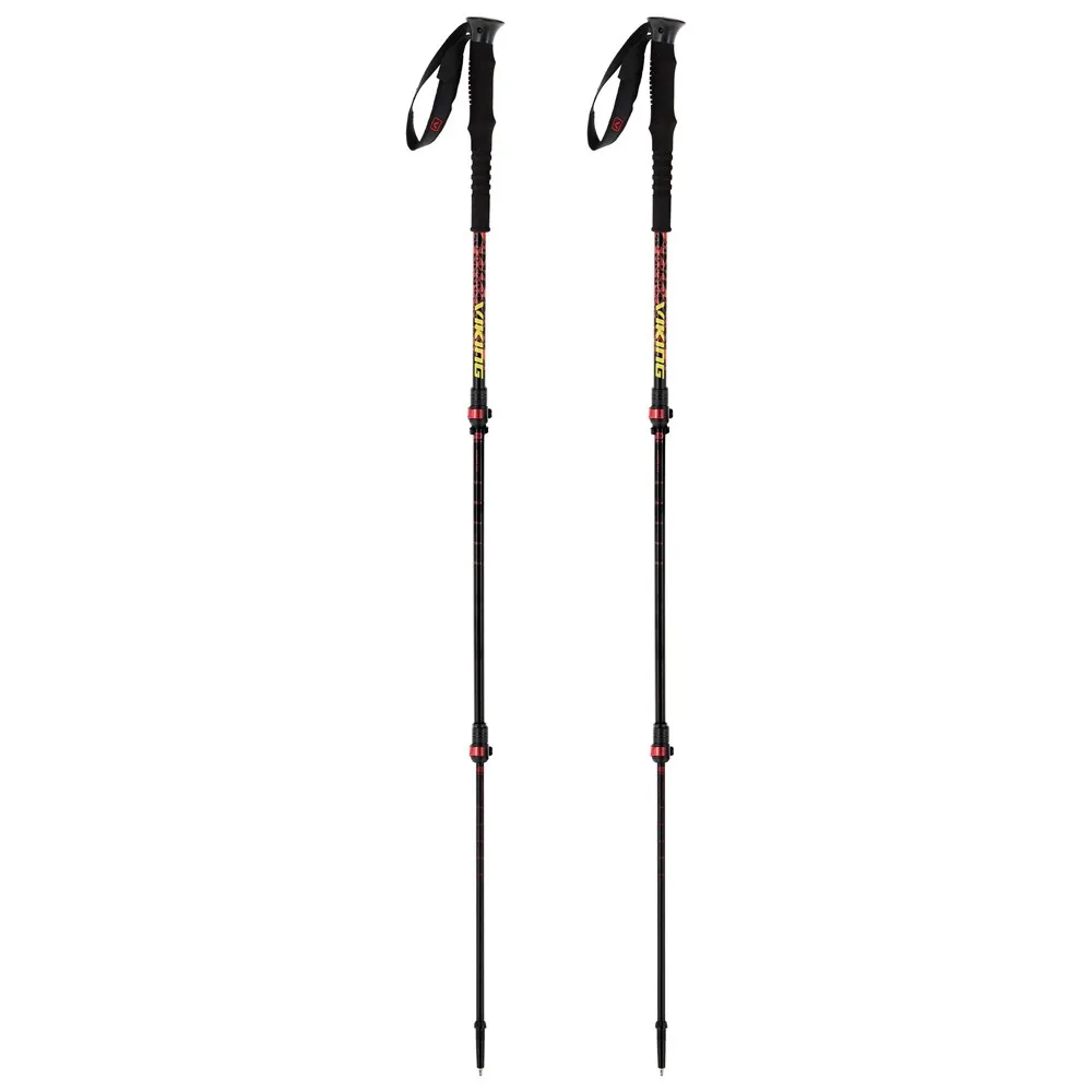 Viking Lhotse 2.0 Stavar, Black, 65-135cm