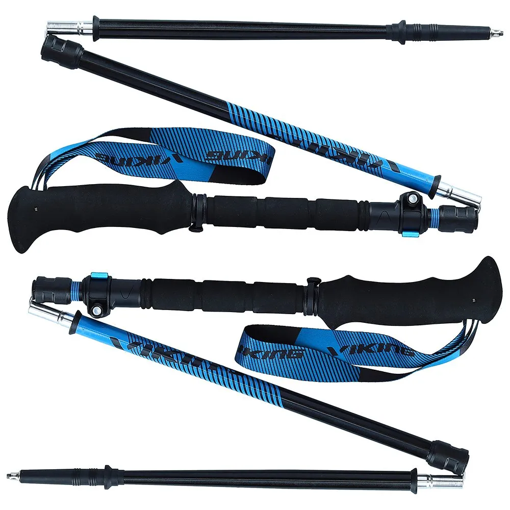 Viking Meru One Touch Stavar, Black / blue, One Size