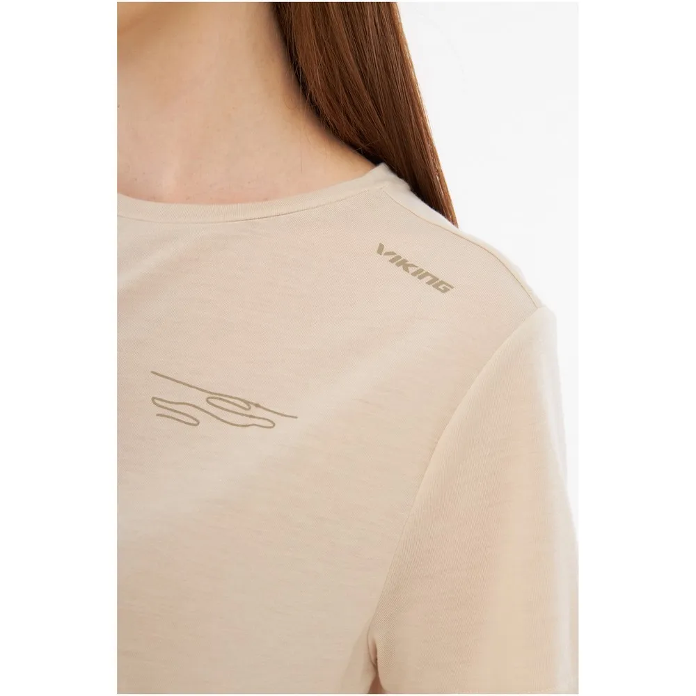 Viking Morain Bamboo T-shirt Med Korta ärmar