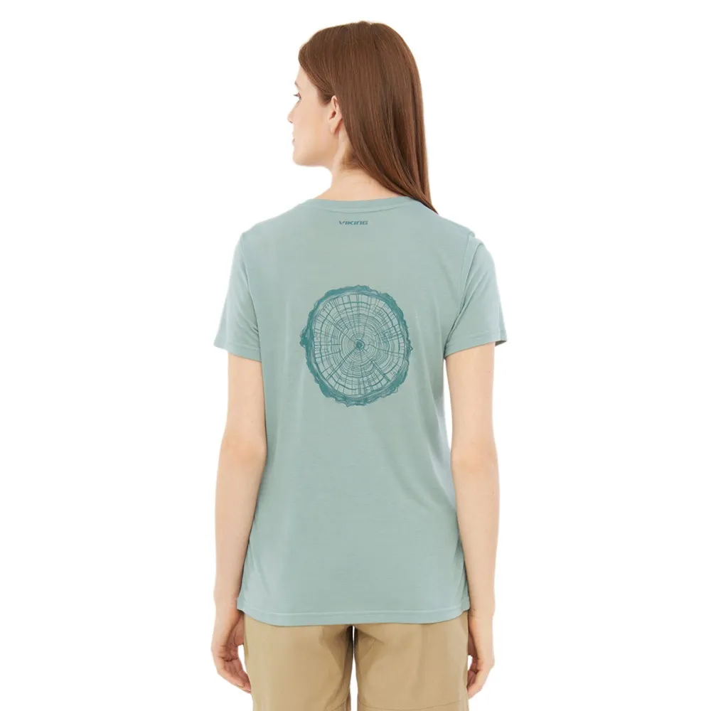 Viking Rune Bamboo T-shirt Med Korta ärmar