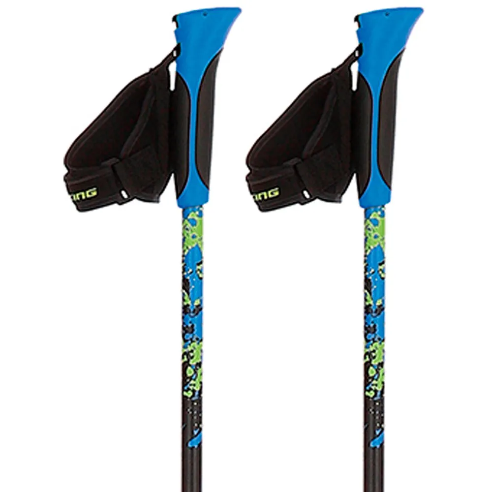Viking Ruten Pro Stavar, Blue / lime, One Size