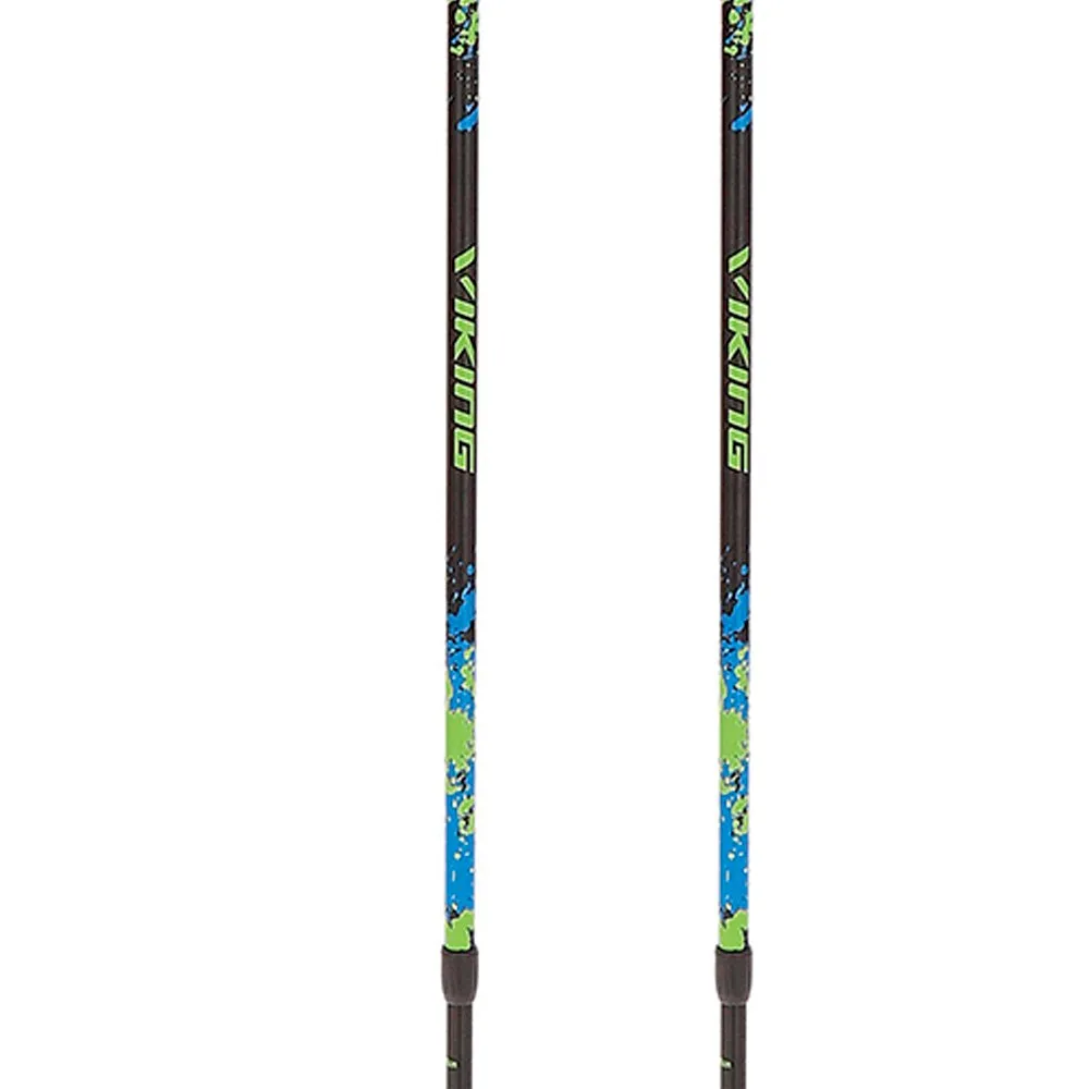 Viking Ruten Pro Stavar, Blue / lime, One Size