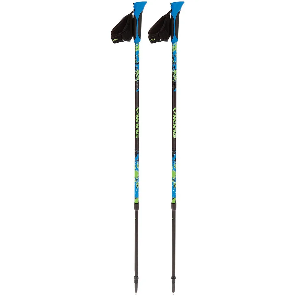 Viking Ruten Pro Stavar, Blue / lime, One Size