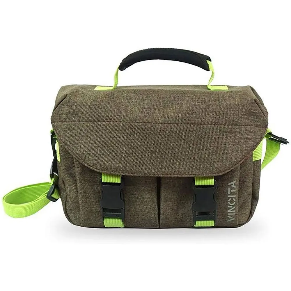 Vincita B018d Lucas Dahon Styrväska, Brown / green, One Size