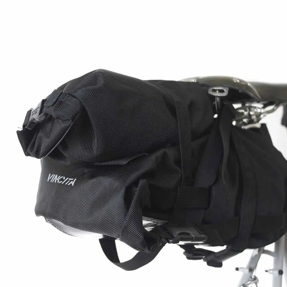 Vincita B038-bl Light Touring Sadeltaske, Black, One Size