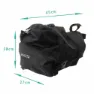 Vincita B038-bl Light Touring Sadeltaske, Black, One Size
