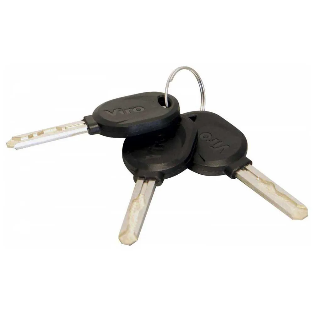 Viro Mamba Hopfällbart Lås, Black, 70cm